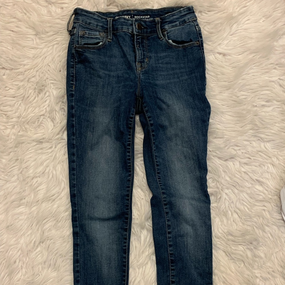 no rips skinny jean